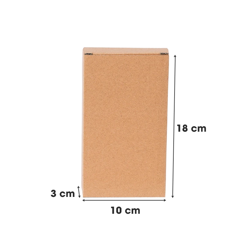 Hộp Carton nắp cài 10x3x18